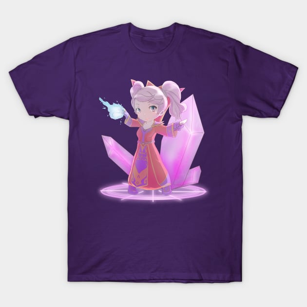 Gnome Mage Chibi T-Shirt by kheprinmatu